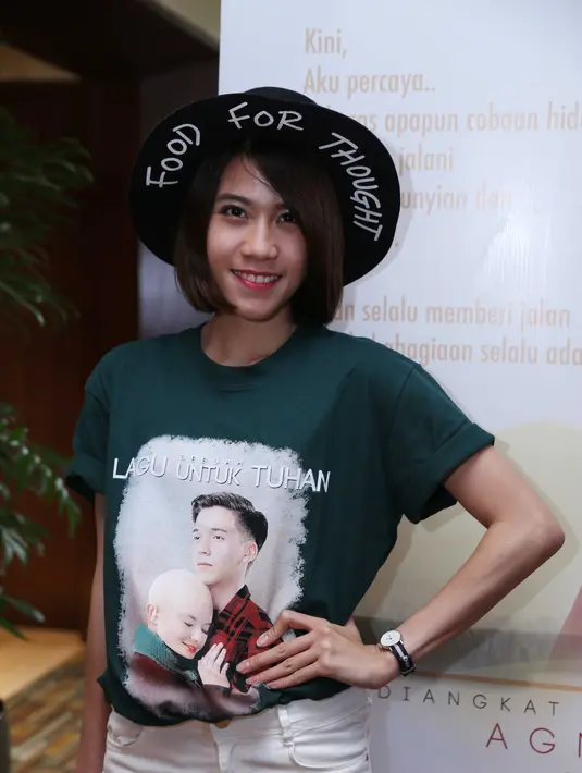 Nantinya lawan main Gigi Chibi, Eriska Rein, diceritakan mengalami jalinan asmara dengan Stefan William. Mereka pun menjadi pasangan yang saling menyamangati satu sama lain. (Nurwahyunan/Bintang.com)