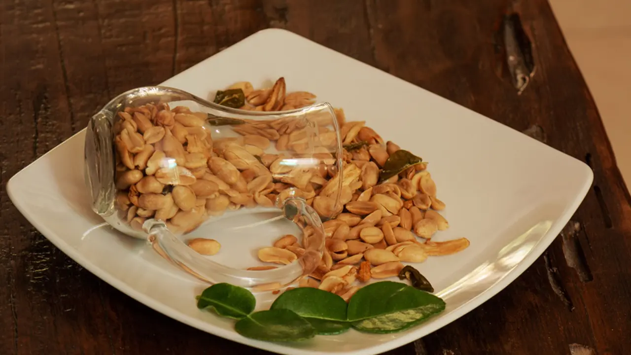 kacang bawang renyah