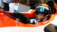 Rekan setim Rio Haryanto di Manor Racing, Pascal Wehrlein, tampil impresif dengan menempati posisi ke-12 pada sesi kualifikasi F1 GP Austria di Red Bull Ring, Spielberg, Sabtu (2/7/2016). (Bola.com/Twitter/ManorRacing)