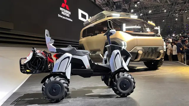 Mitsubishi Last 1 mile Mobility. (Liputan6.com/Raden Trimutia Hatta)