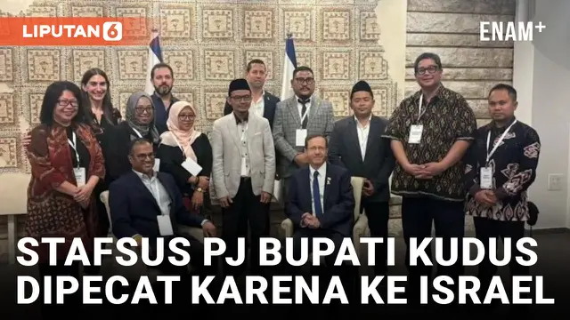 Temui Presiden Israel, Staf Pj Bupati Kudus Resmi Dipecat