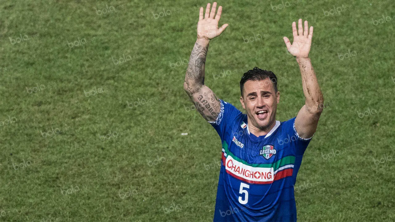Bola.com Calcio Legend Vs Primavera Baretti Fabio Cannavaro