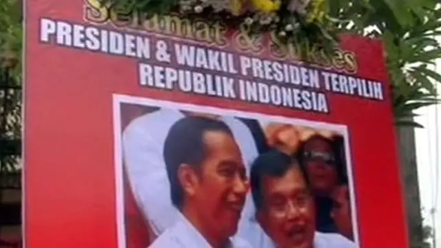 Karangan Bunga Untuk Jokowi