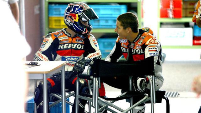 Dani Pedrosa dan Nicky Hayden