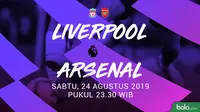 Premier League - Liverpool Vs Arsenal (Bola.com/Adreanus Titus)