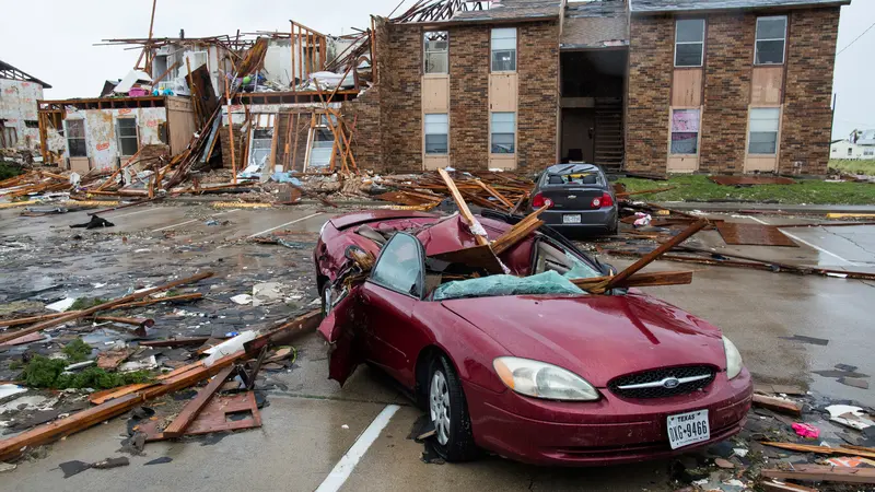 Keganasan Badai Harvey Porak-porandakan Texas