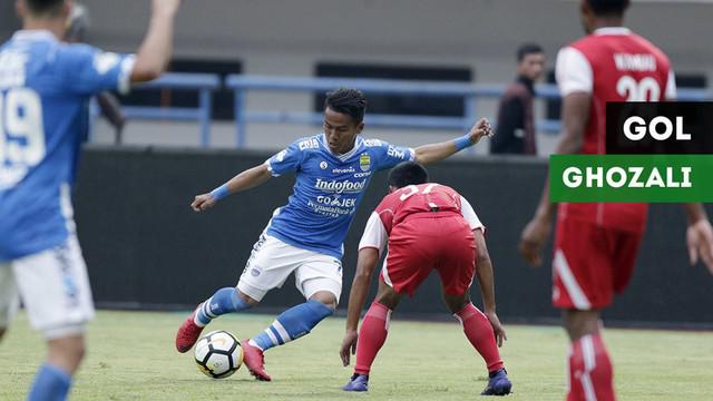 Berita video gol-gol Ghozali Siregar sementar ini untuk Persib Bandung pada Gojek Liga 1 2018 bersama Bukalapak.
