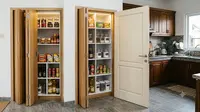 6 Model Pantry Mini di Balik Pintu Dapur, Solusi Cerdas Optimalkan Ruang