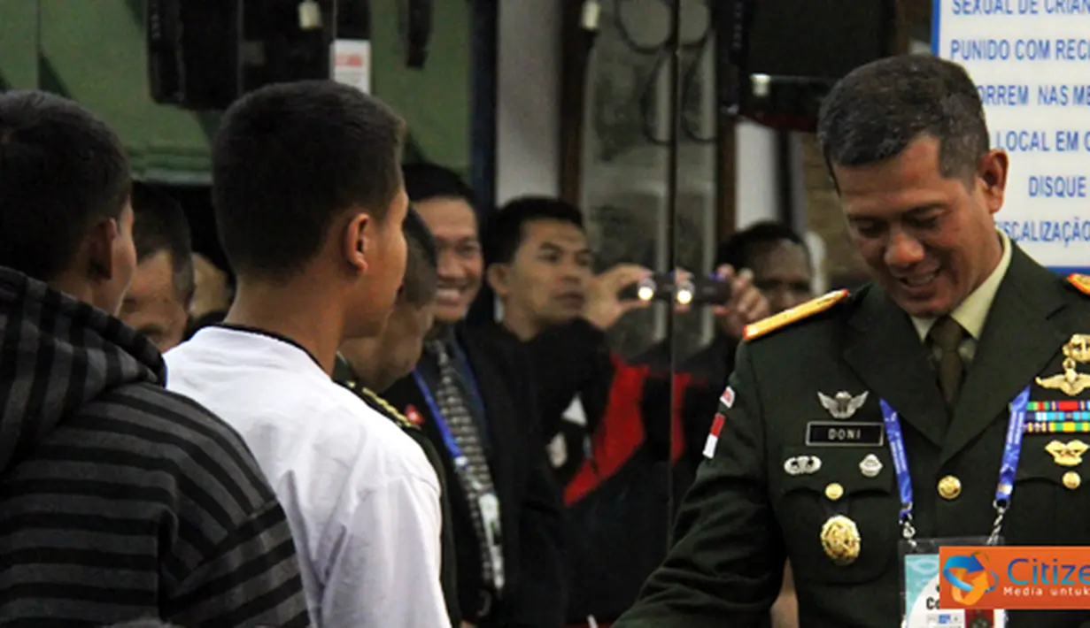 Citizen6, Brazil: Wakil Komandan Jenderal Kopassus  TNI AD itu menambahkan bahwa ditingkat  nasional dan Angkatan Bersenjata Asean, prestasi atlet-atlet TNI itu sangat membanggakan. (Pengirim: Hartono Tono)