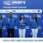 Pocari Sweat Run 2022 bakal terselenggara secara hybrid pada 24 Juli 2022 mendatang. (Tangkapan Layar Zoom)