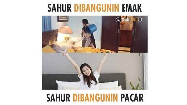 alarm sahur antimainstream (foto: Instagram/@nganudotco)
