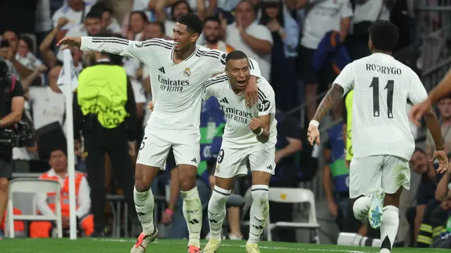 Liga Champions 2024/2025: Menjamu Stuttgart, Los Blancos Menang 3-1