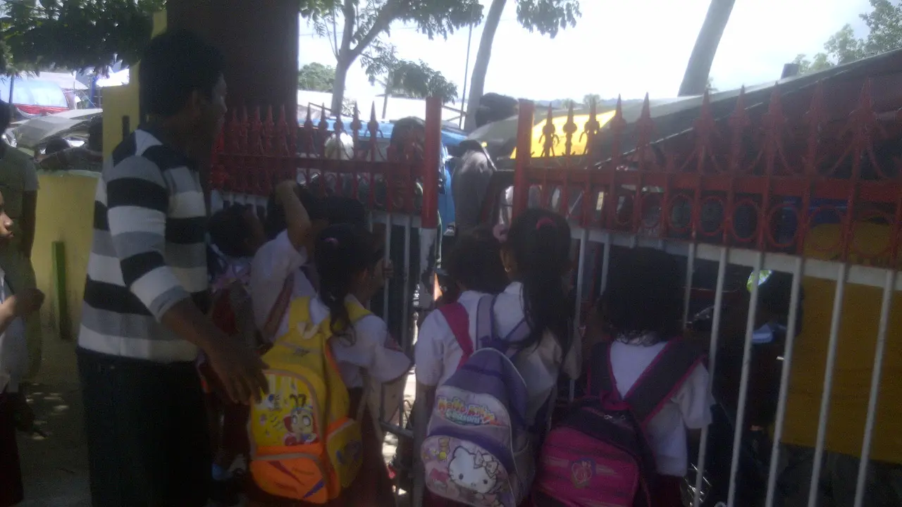 Tergganggu Kampanye Hanura, SDN 2 Talaga Biru Pulangkan Siswa