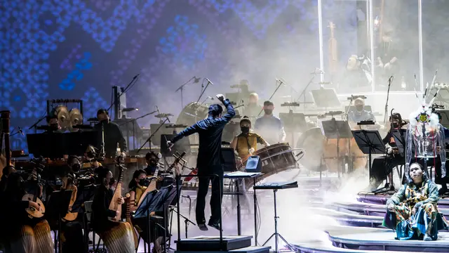 MEPAAN oleh Singapore Chinese Orchestra dan The Tuyang Initiative di perhelatan seni terbesar Singapura, Singapore International Festival of Arts (SIFA) 2022. (Doc: SIFA 2022)