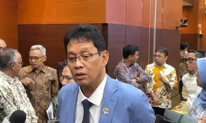 Menteri Keuangan, Purbaya Yudhi Sadewa kepada wartawan usai memimpin sidang Debottlenecking, Selasa (19/5/2026). (Foto: Liputan6.com/Gagas YP)