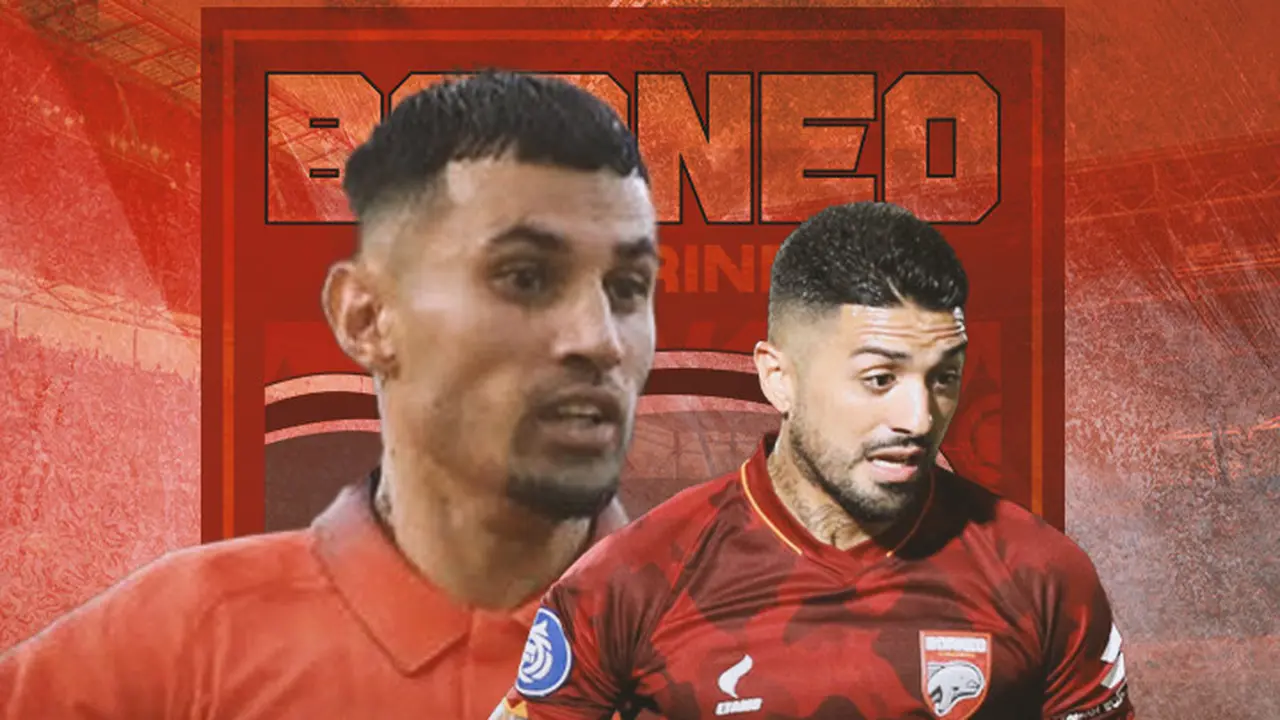 Trisula maut Borneo FC yang bisa menghancurkan PSM Makassar: Stefano Lilipaly dan Jonathan Bustos