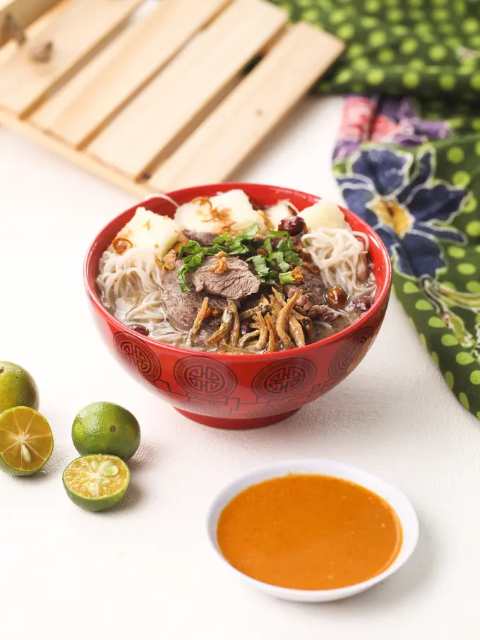 Sop Singkong Kuah Sapi