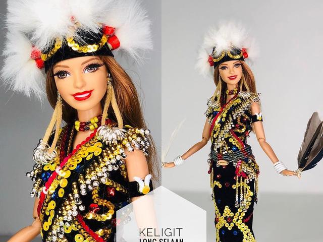 Sederet Busana Barbie Rancangan Pria Malaysia Terinspirasi Busana
