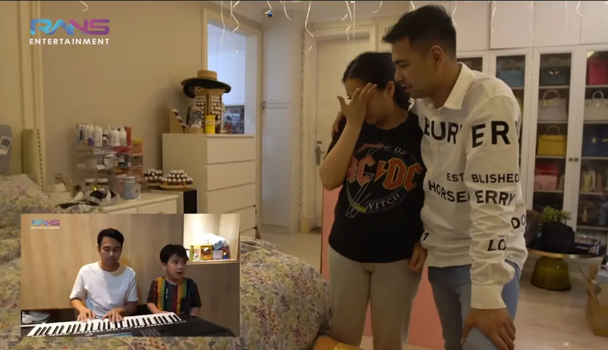 Nagita Slavina dan Raffi Ahmad (Youtube/Rans Entertainment)