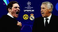 Final Liga Champions - Borussia Dortmund Vs Real Madrid - Duel Pelatih (Bola.com/Adreanus Titus)