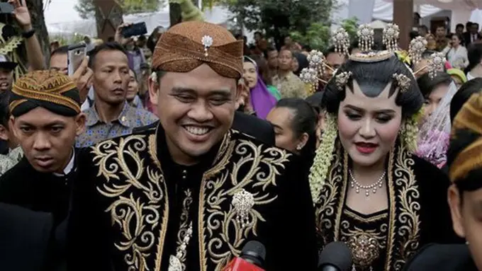 Kahiyang dan Bobby resmi menikah, 8 November 2017/copyright: KapanLagi.com