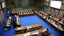Suasana saat Menteri Perindustrian Agus Gumiwang Kartasasmita rapat kerja dengan Komisi VII DPR di Kompleks Parlemen, Senayan, Jakarta, Rabu (2/2/2022). Rapat membahas program Kemenperin tahun 2022 serta evaluasi kinerja Kemenperin tahun 2021. (Liputan6.com/Angga Yuniar)