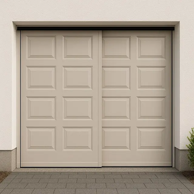 Model Pintu Garasi Rumah Terbaru yang Fungsional dan Estetik/AI