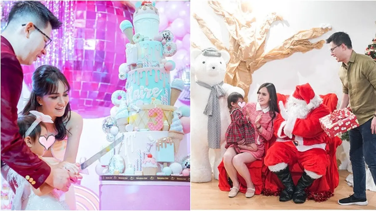 6 Potret Shandy Aulia dan David Herbowo Momong Claire, Ingin Anak Diasuh Bersama