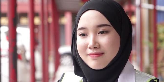 VIDEO: Ini Dia Satpam Cantik yang Jadi Buah Bibir