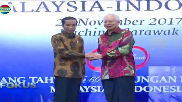 Pertemuan Jokowi dan PM Malaysia Bahas 4 Bidang Kerja Sama