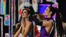Diana Silva yang mewakili negara bagian Distrito Capital dinobatkan sebagai pemenang kontes kecantikan tahunan Miss Venezuela di Caracas, Venezuela, Kamis (17/11/2022). (AP Photo/Matias Delacroix)