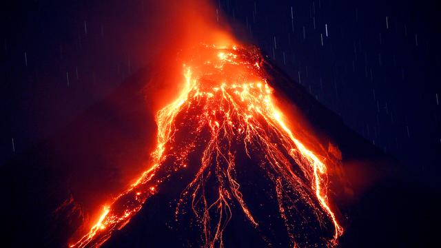 Gunung berapi lava Bahaya Gunung