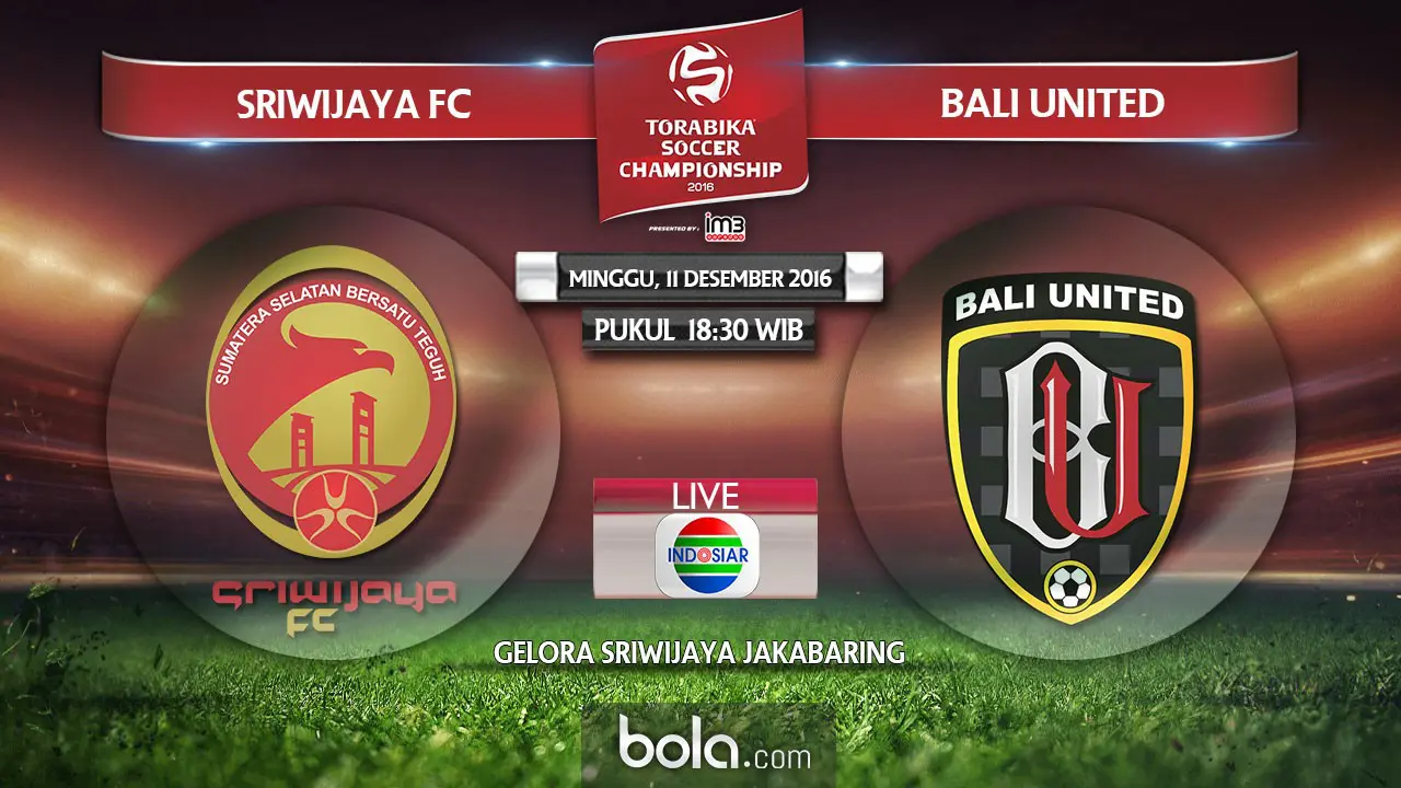 Sriwijaya FC Vs Bali United