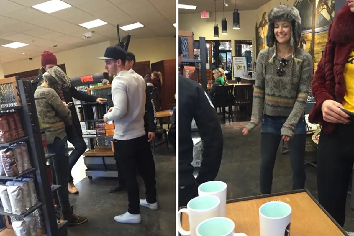 Nick Jonas dan Kate Hudson