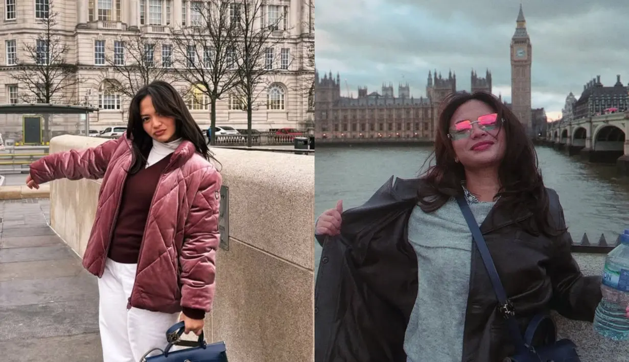 Amel Carla pilih habiskan akhir tahun dengan liburan ke Inggris. Selama liburan di Inggris, mantan aktris cilik ini tak bosan jinjing tas Hermes kesayangannya [@amelcarla]