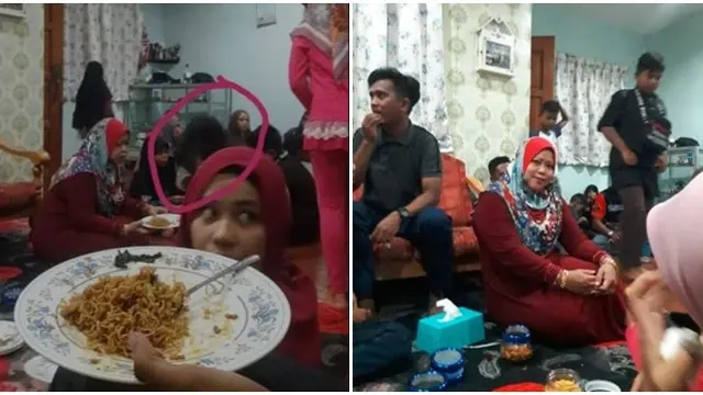 Bikin Merinding, Keluarga Ini Didatangi Tamu Misterius Saat Lebaran