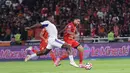 Hasil ini membuat Persija tetap berada di peringkat ketiga klasemen sementara BRI Super League dengan 41 poin dari 20 laga yang sudah dimainkan. Tampak dalam foto, pemain Arema FC dan Persija saat pertandingan pekan ke-20 BRI Super League 2025/2026 di Stadion Utama Gelora Bung Karno, Jakarta, Minggu (8/2/2026). (Bola.com/Abdul Aziz)