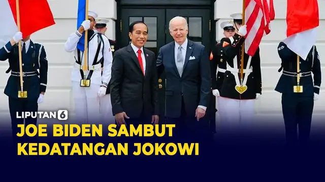 Jokowi Hadiri Jamuan Makan Malam Bersama Joe Biden di Gedung Putih