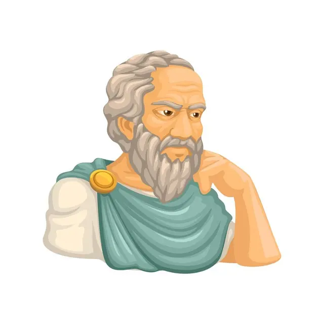 Ilustrasi filsuf Yunani/freepik.com/yoyoherp