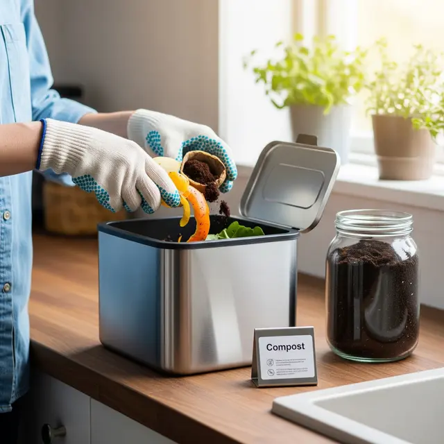 Mengolah Sampah Organik Dapur (Gemini AI)