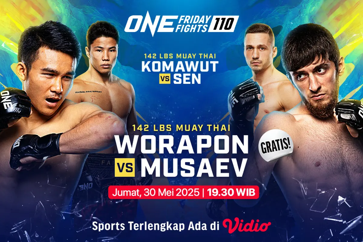 One Friday Fights 110: Worapon vs Musaev 2025