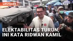 Naik Bajaj, Ridwan Kamil Blusukan ke Pasar Kebayoran Lama