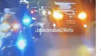 Viral Video Patwal PM Potong Jalan. (istimewa/Jabodetabek24info)