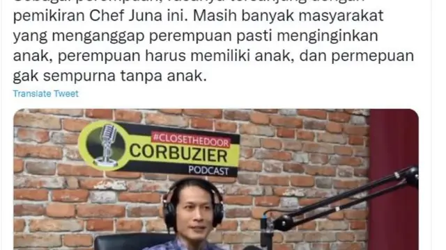 Chef Juna jadi perbincangan kaum hawa di Twitter