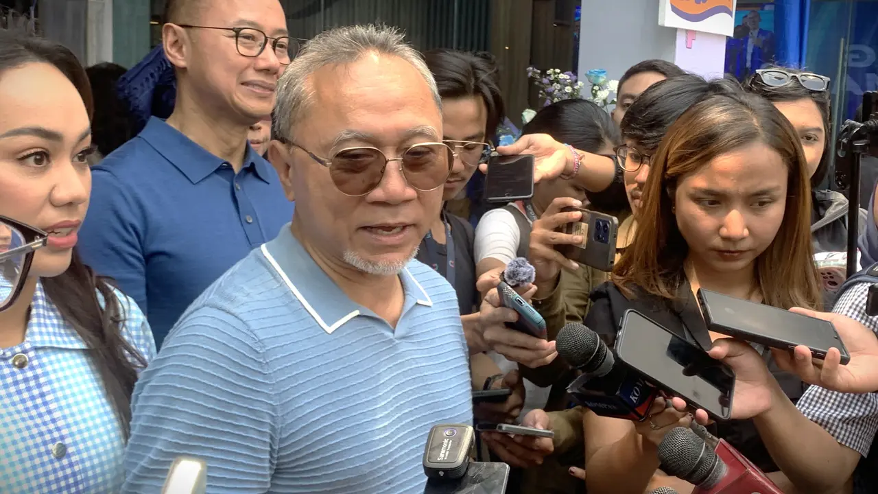 Ketua Umum PAN Zulkifli Hasan di Kantor DPP PAN, Jakarta, Minggu (14/7/2024).