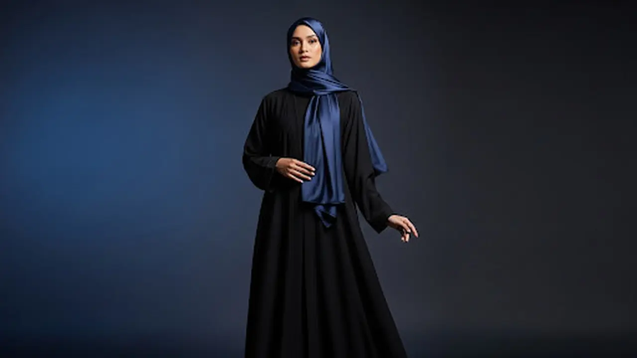 Abaya Hitam Elegan