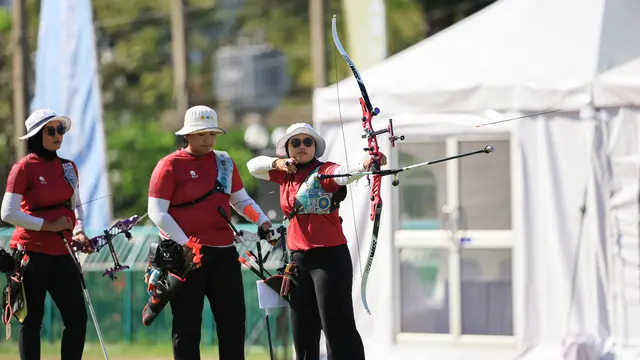Tim panahan beregu putri nomor recurve