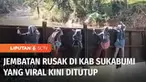 Jembatan rusak yang sempat viral karena tetap digunakan meski berbahaya di Kecamatan Lengkong dan Jampang Tengah, Kabupaten Sukabumi, Jawa Barat, kini dilarang untuk digunakan. BPBD Sukabumi menilai jembatan tidak layak digunakan dan membahayakan.