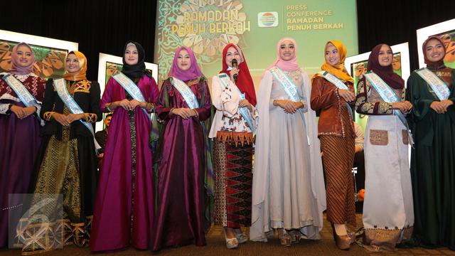 Para Finalis Putri Muslimah Indonesia Itu Nantinya Akan Melewati Penilaian Juri Sebelum Dinobatkan Pada Malam Final Nanti