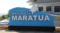 Bandara Maratua Kepulauan Derawan, Kabupaten Berau, Kalimantan Timur.